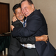 South Korean Ham Sung-chan (R), 93, meets with his North Korean younger brother Ham Dong-chan (L), 79.
